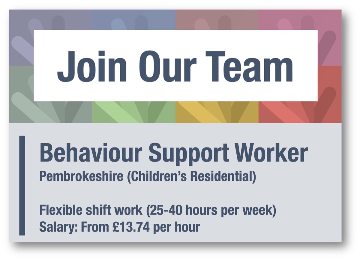 Behaviour Support Worker (Children’s Residential)