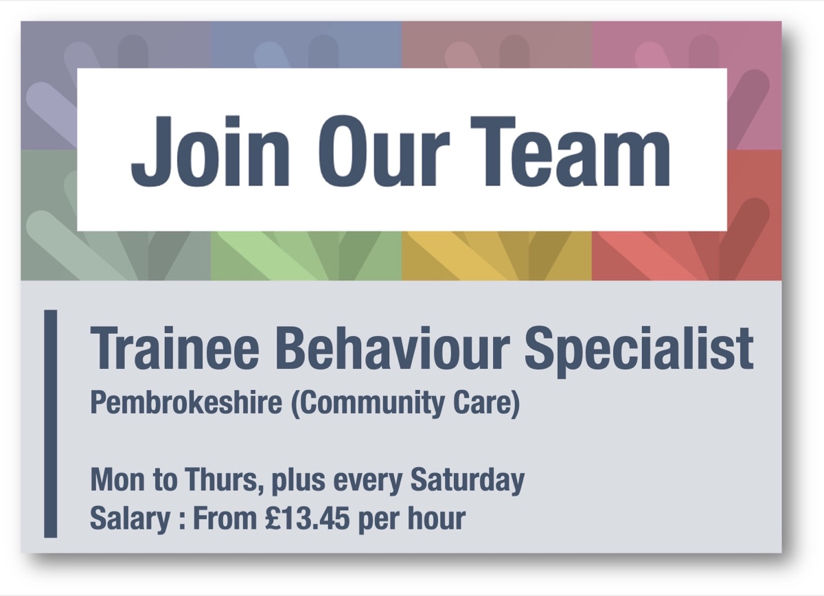Trainee Behaviour Specialist  (Community Care)